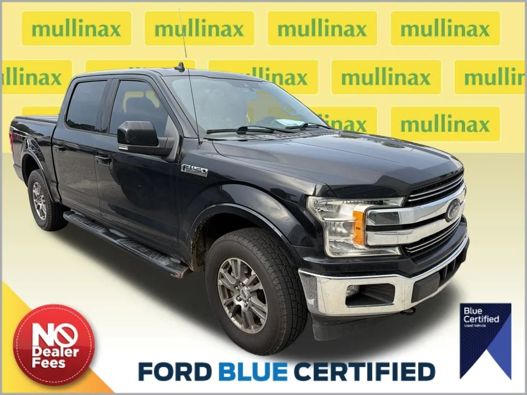 Certified Used 2019 Black Ford Lariat image 1