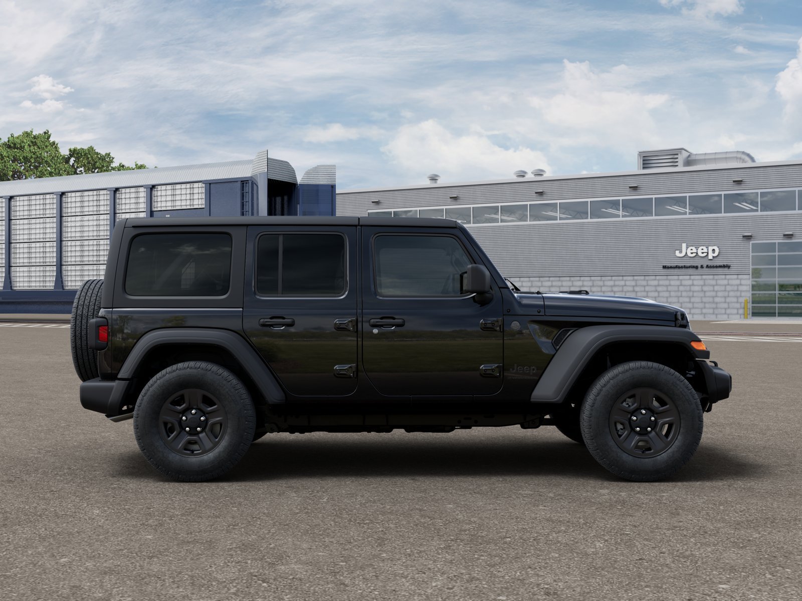 New 2026 Black Clear-Coat Exterior Paint Jeep Sport image 41