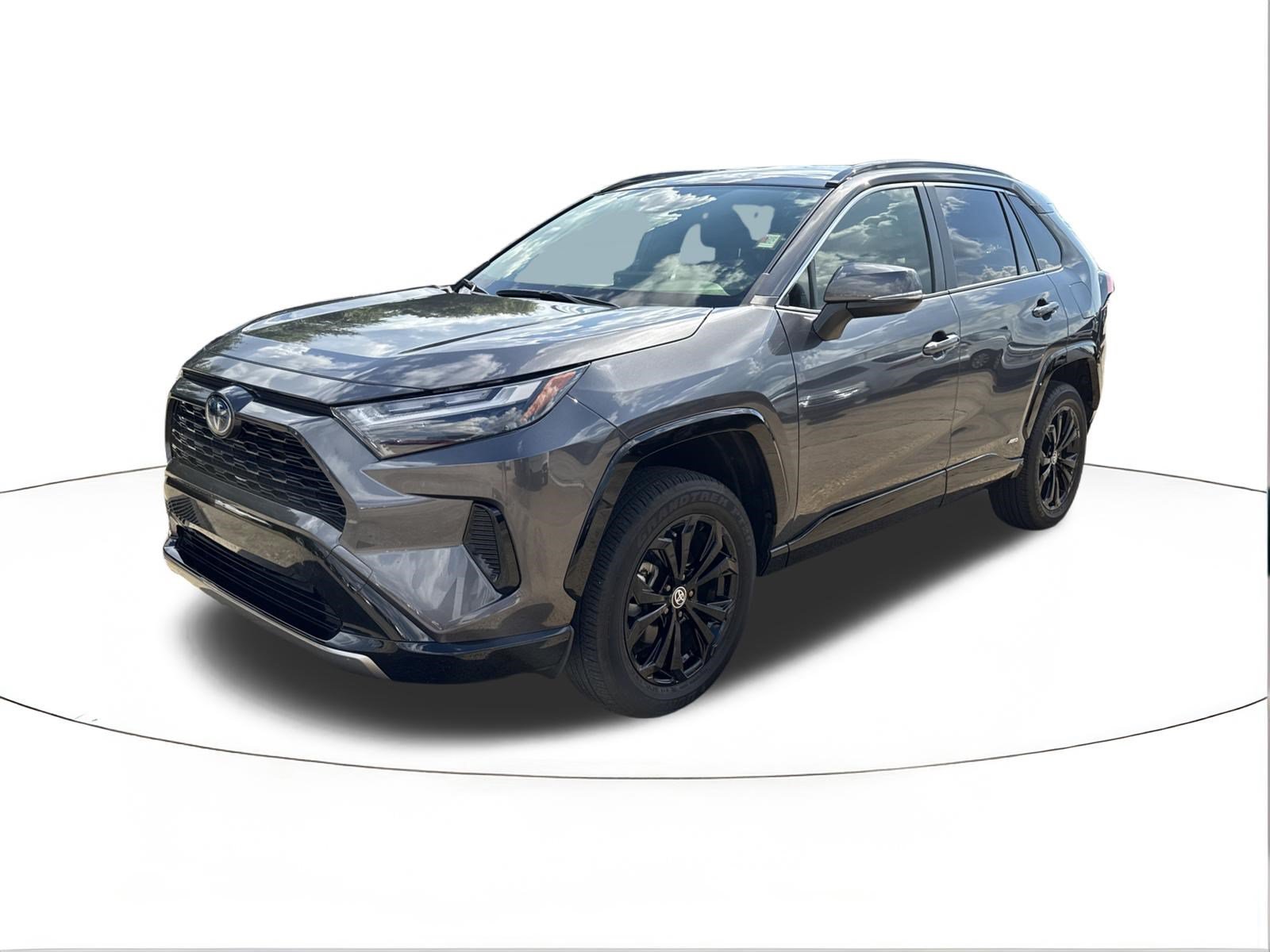 Used 2024 Magnetic Gray Metallic Toyota Hybrid SE image 7