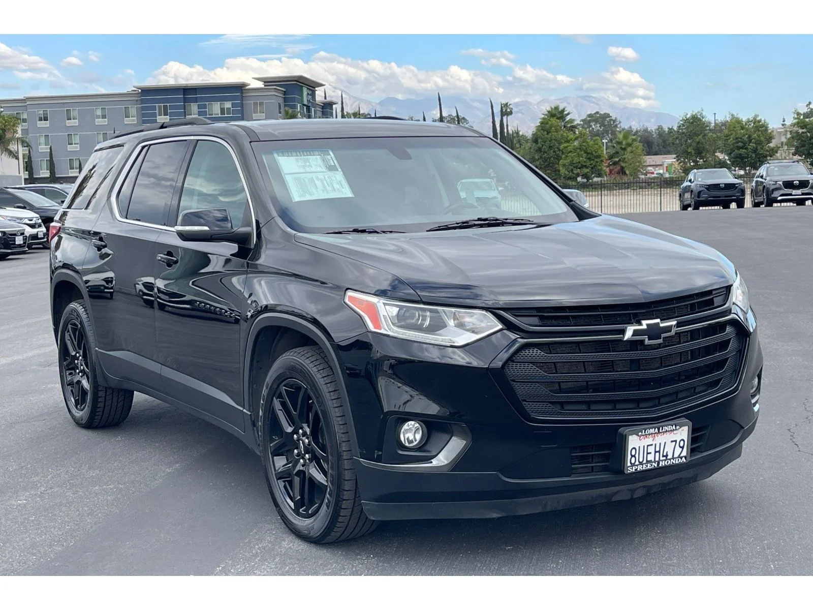 Used 2021 Mosaic Black Metallic Chevrolet LT Leather image 8