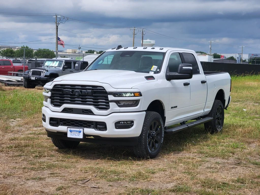 New 2026 Bright White Clear-Coat Exterior Paint RAM Big Horn image 2