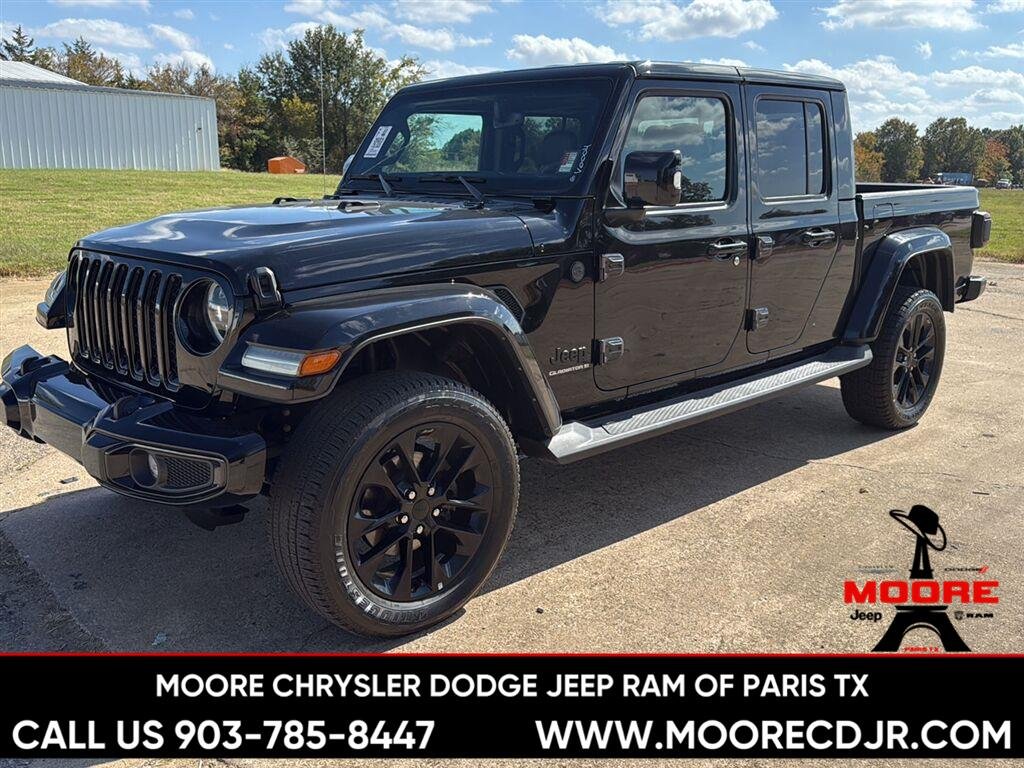 Used 2023 Black Clearcoat Jeep High Altitude image 1