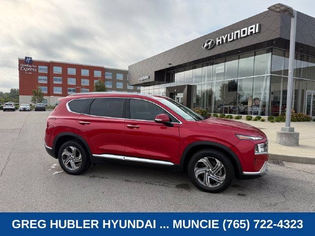 Used 2021 Red Hyundai SEL image 1