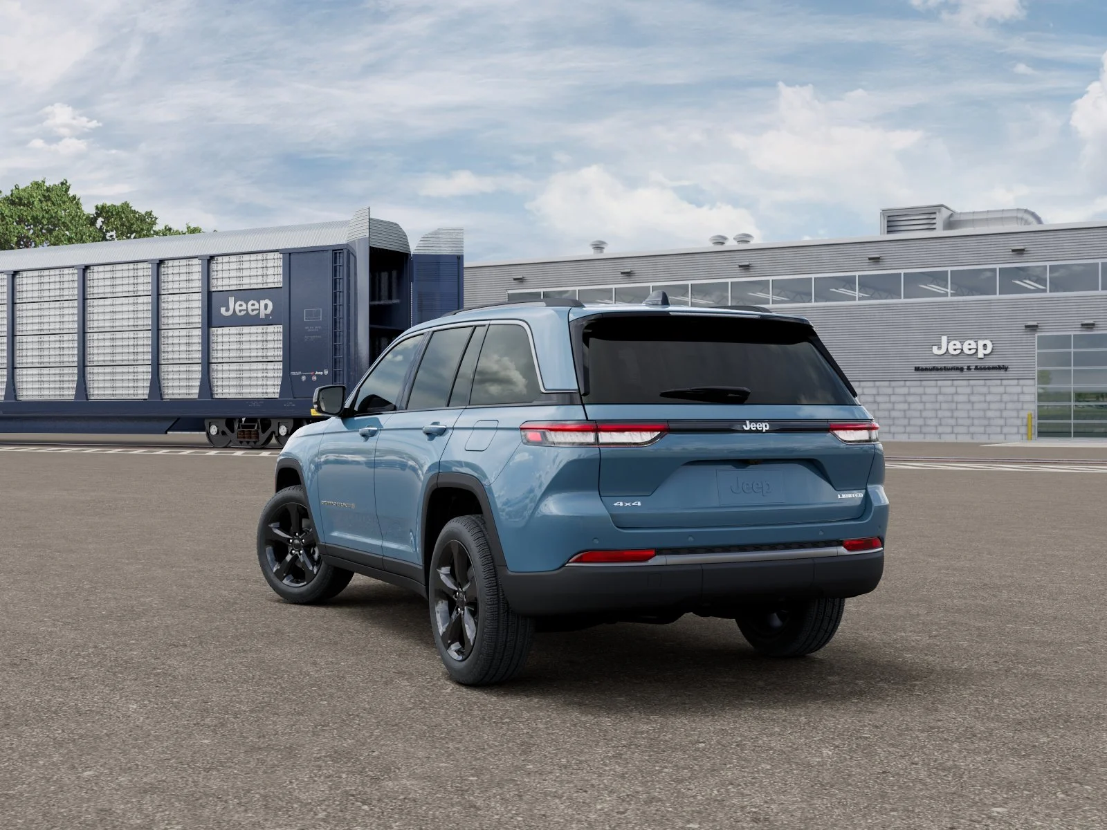 New 2026 Steel Blue Exterior Paint Jeep Limited image 3