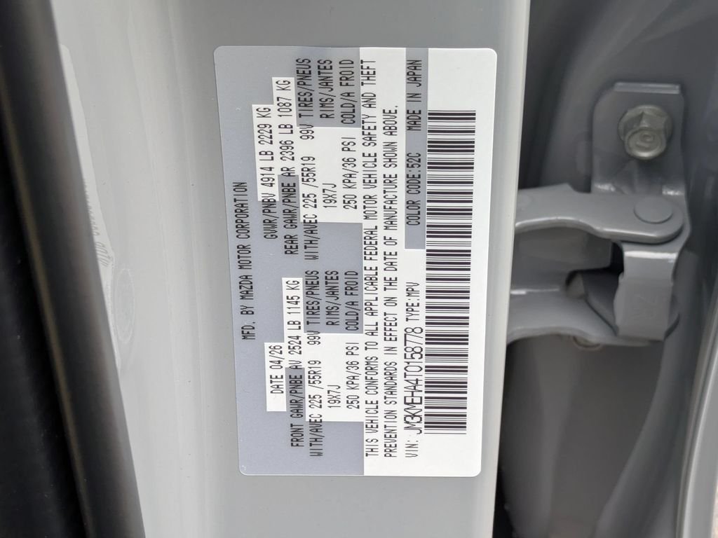 New 2026 Aero Gray Metallic Mazda 2.5 S Premium Plus AWD image 34