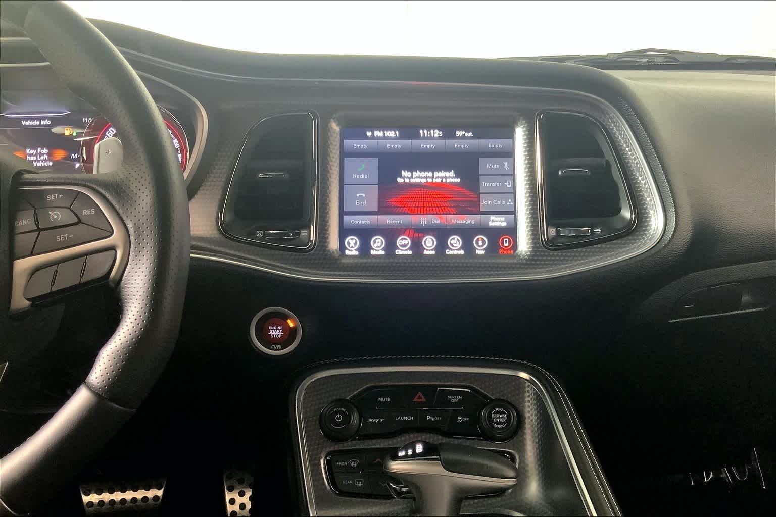 Used 2017 Redline Red Tricoat Pearl Dodge SRT Hellcat image 6