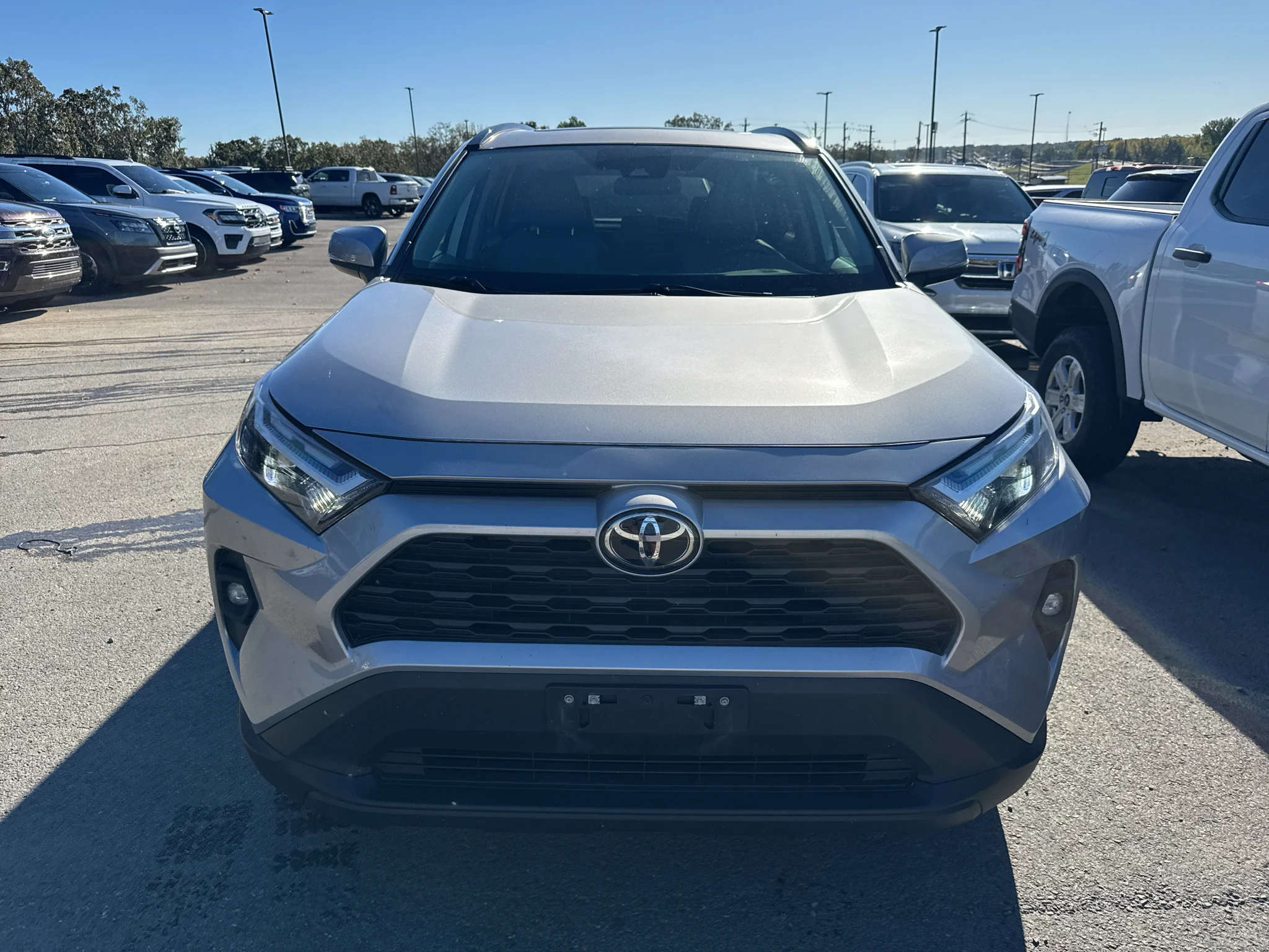 Certified Used 2025 Silver Sky Metallic Toyota XLE Premium image 2