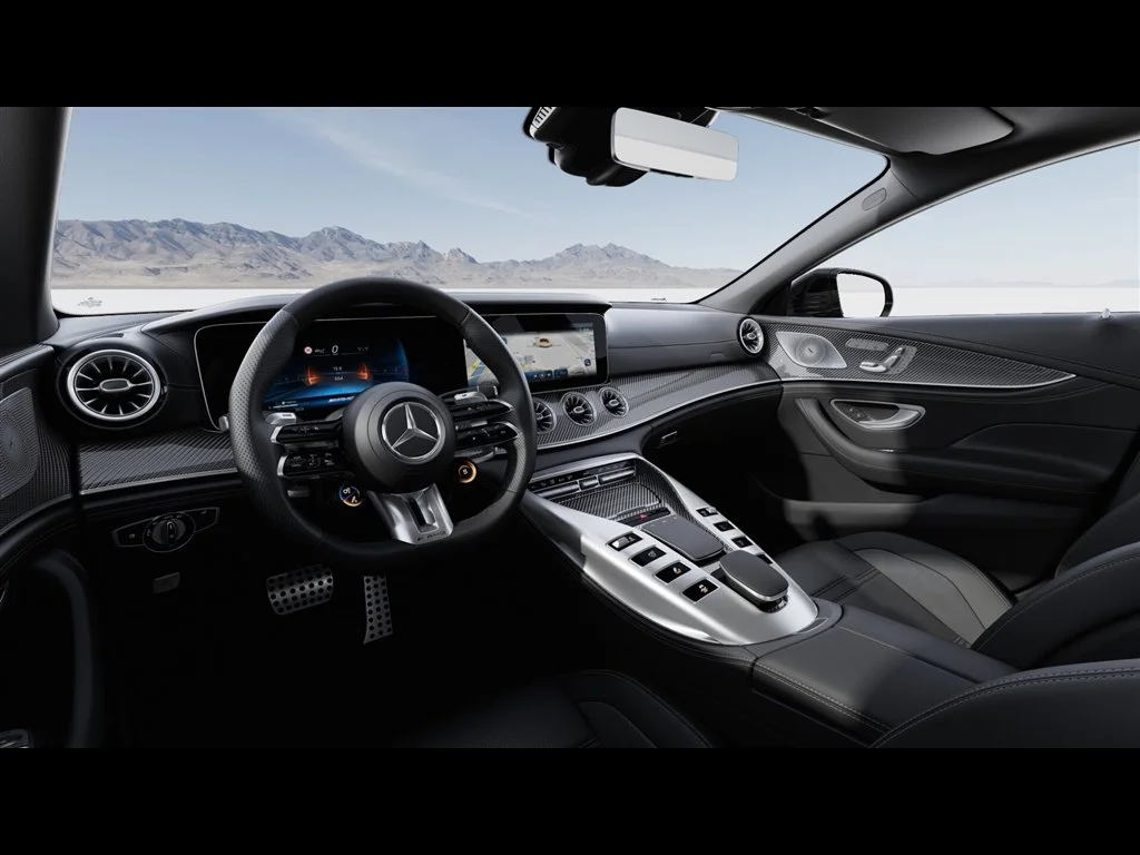 New 2026 Graphite Grey Metallic Mercedes-Benz AMG® GT 43 4-Door Coupe image 85