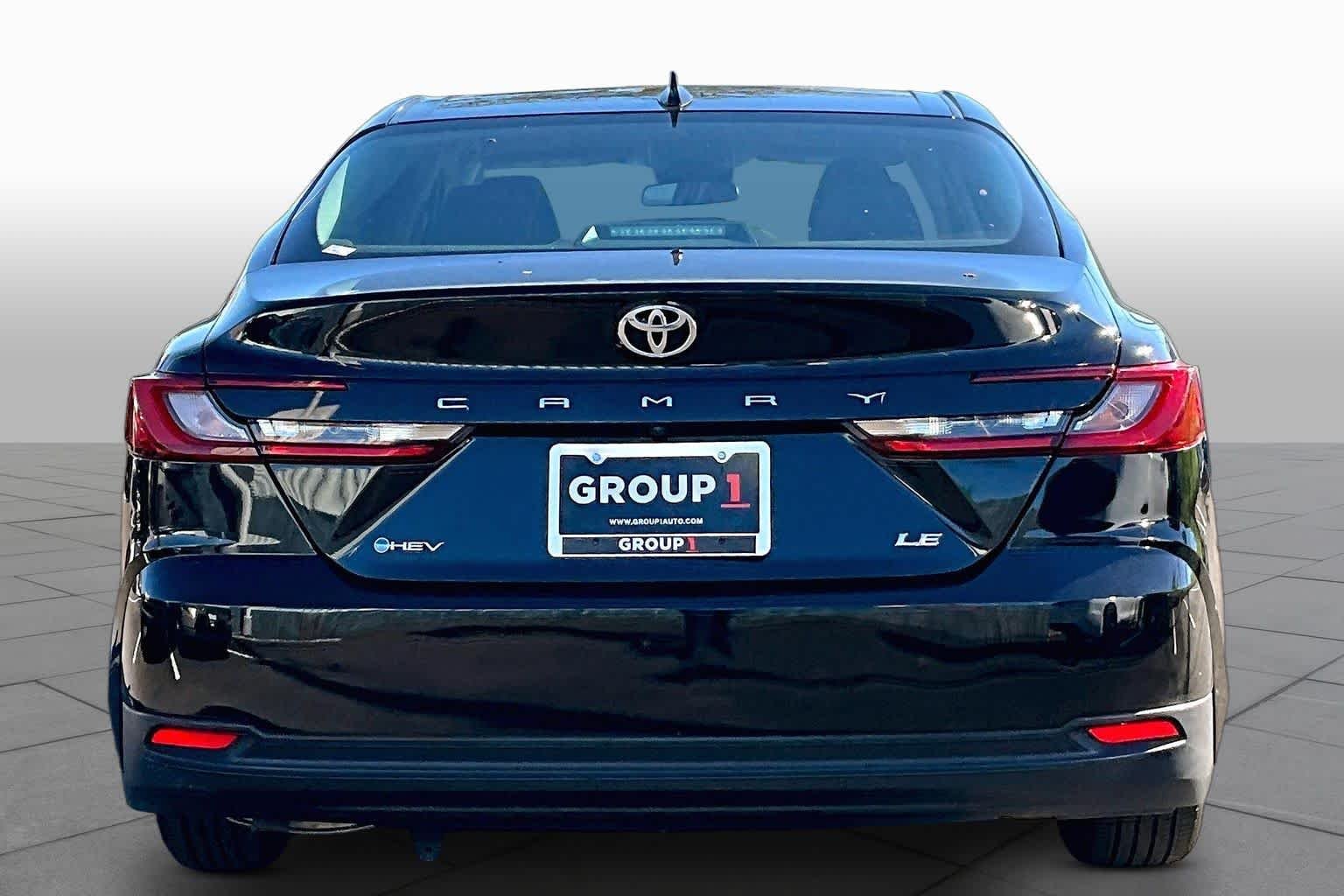 Used 2025 Midnight Black Metallic Toyota LE image 5