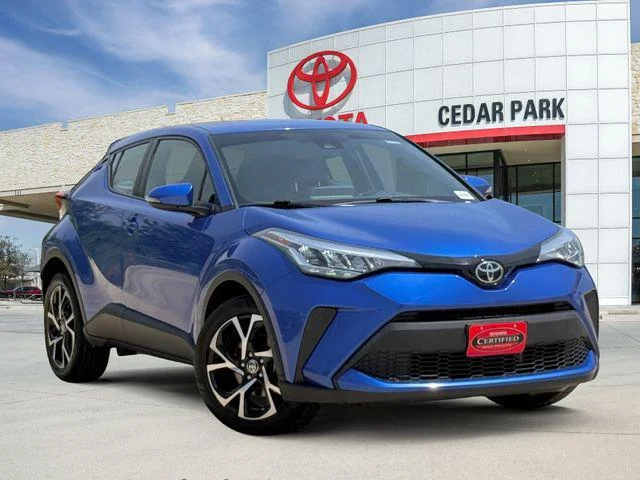 Certified Used 2021 BLUE ECLIPSE MET Toyota XLE image 1
