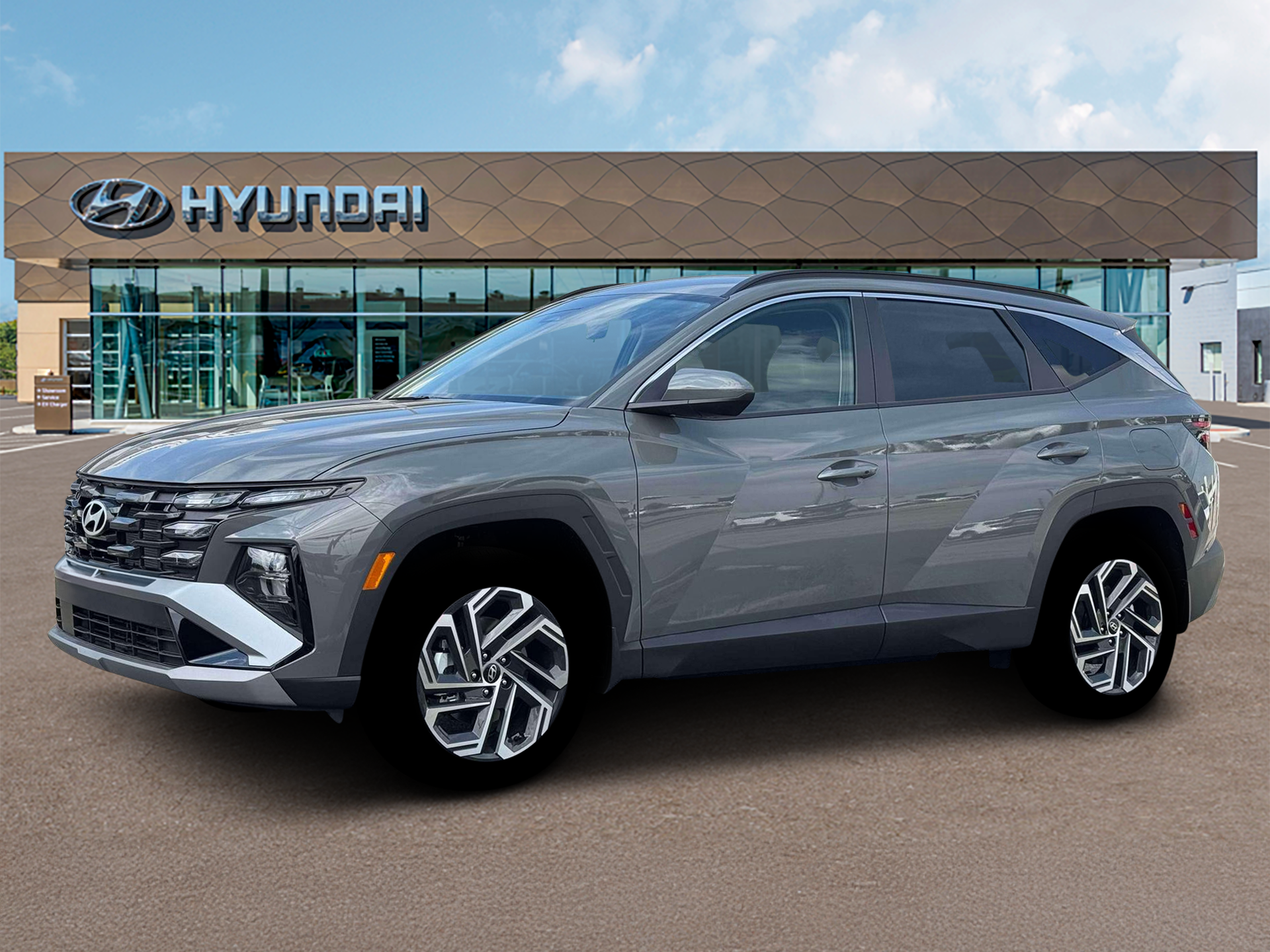 New 2026 Gray Hyundai SEL Plus AWD image 2