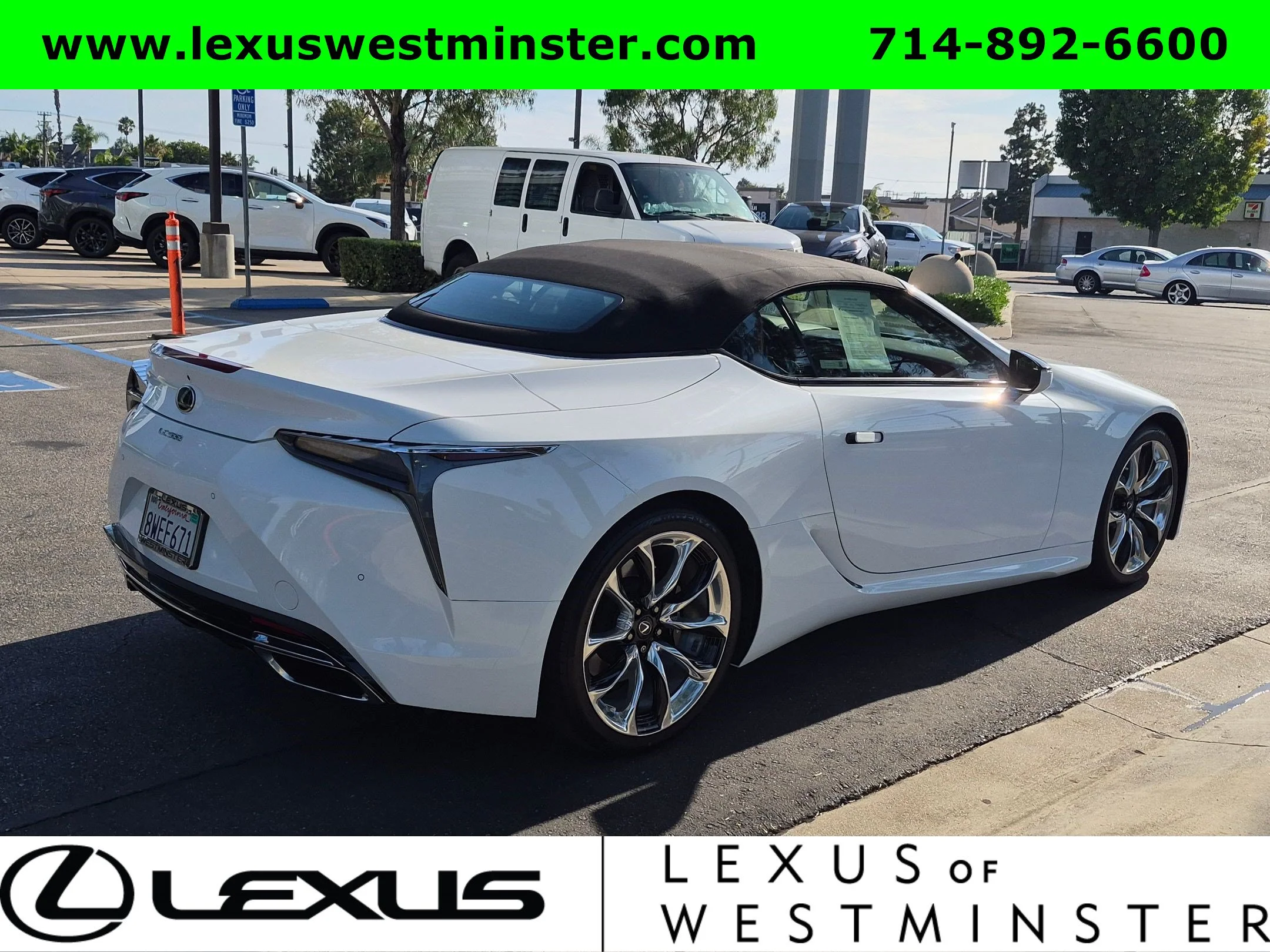 L/Certified 2021 Lexus LC LC 500 Convertible in Westminster #32568