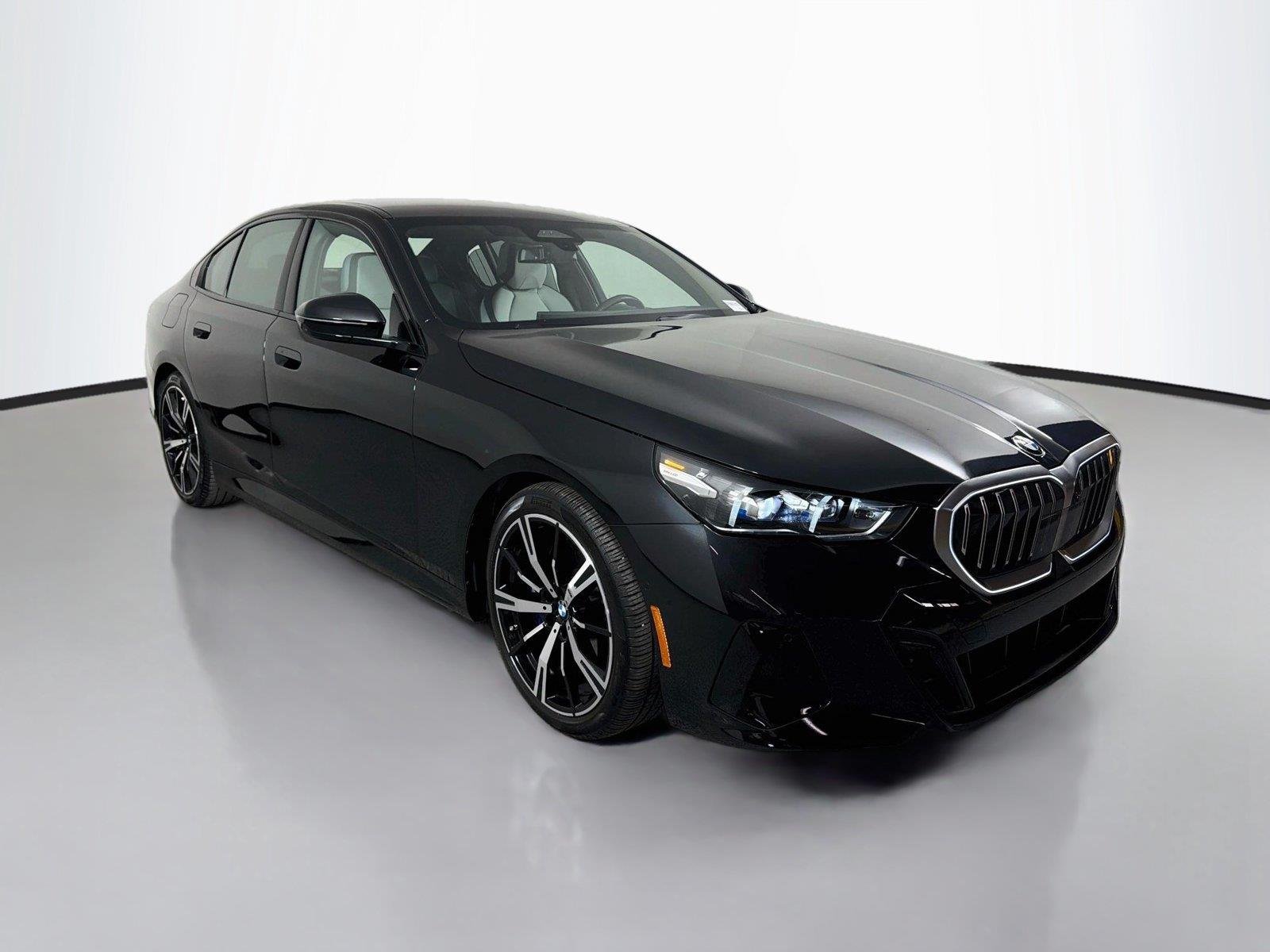 Certified Used 2024 Black Sapphire Metallic BMW 540i xDrive image 3