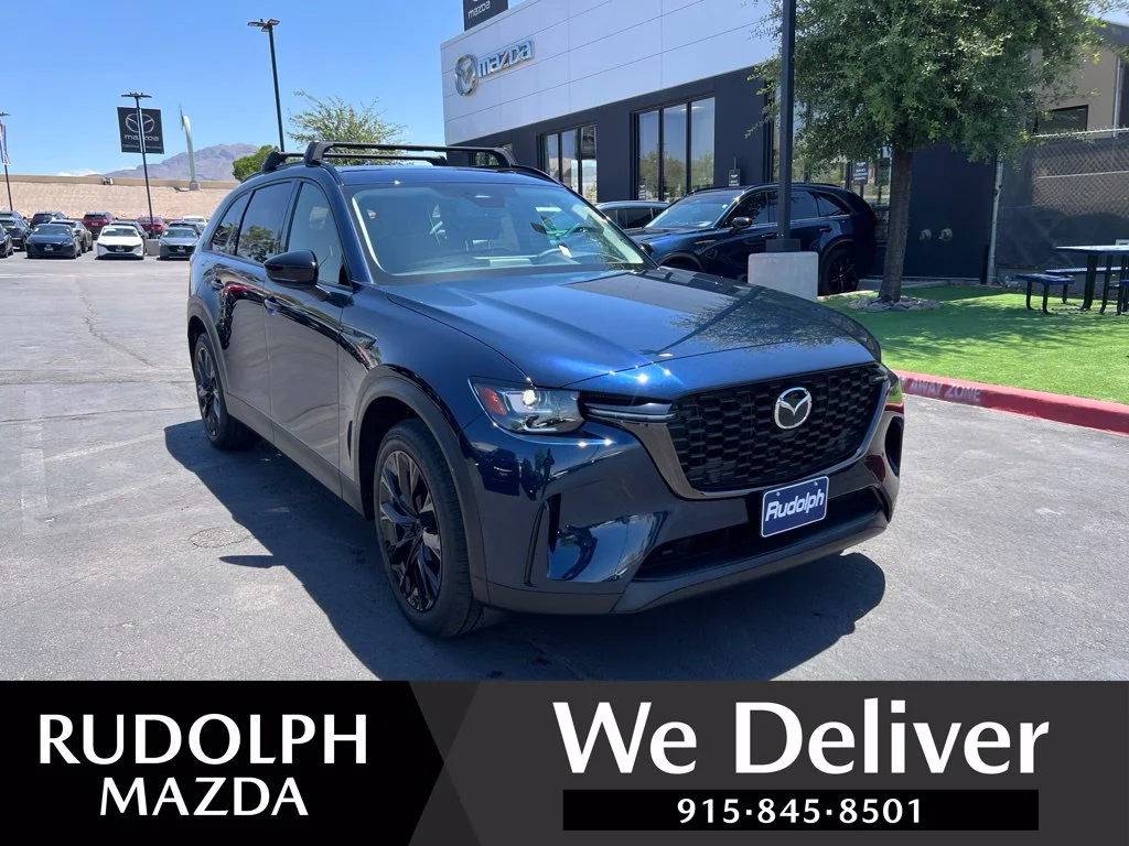 New 2026 Deep Crystal Blue Mica Mazda 3.3 Turbo Premium Sport AWD image 7