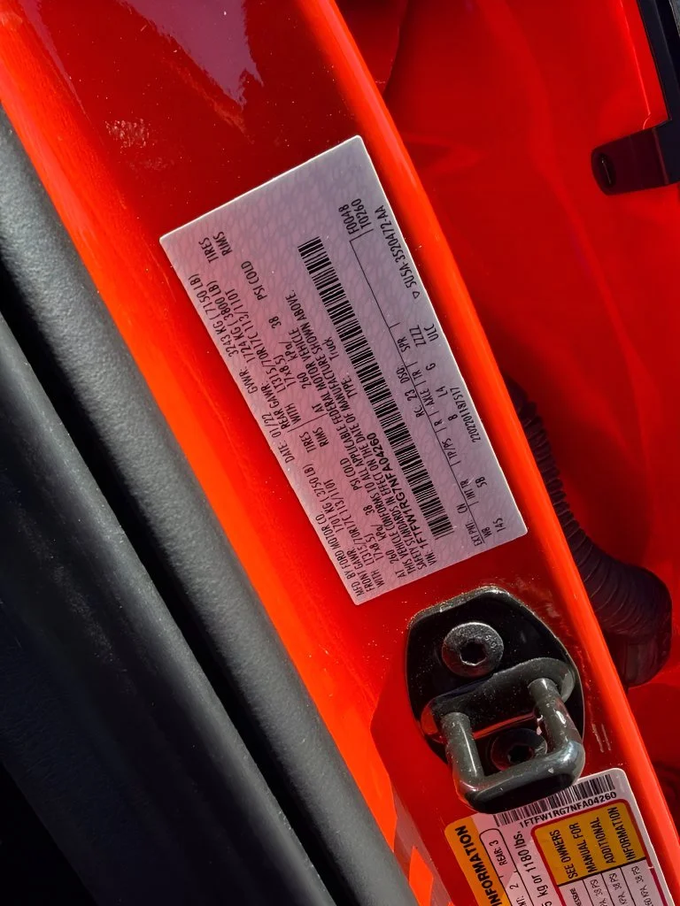 Used 2022 Orange Ford Raptor image 34