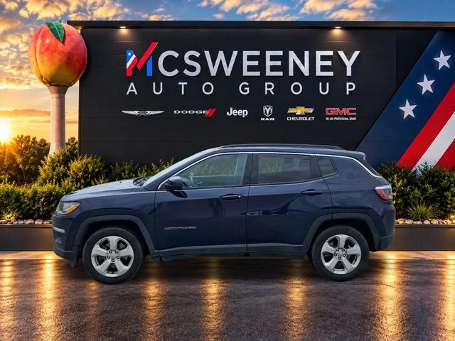 Used 2021 Jeep Compass Latitude with VIN 3C4NJCBB4MT567582 for sale in Clanton, AL