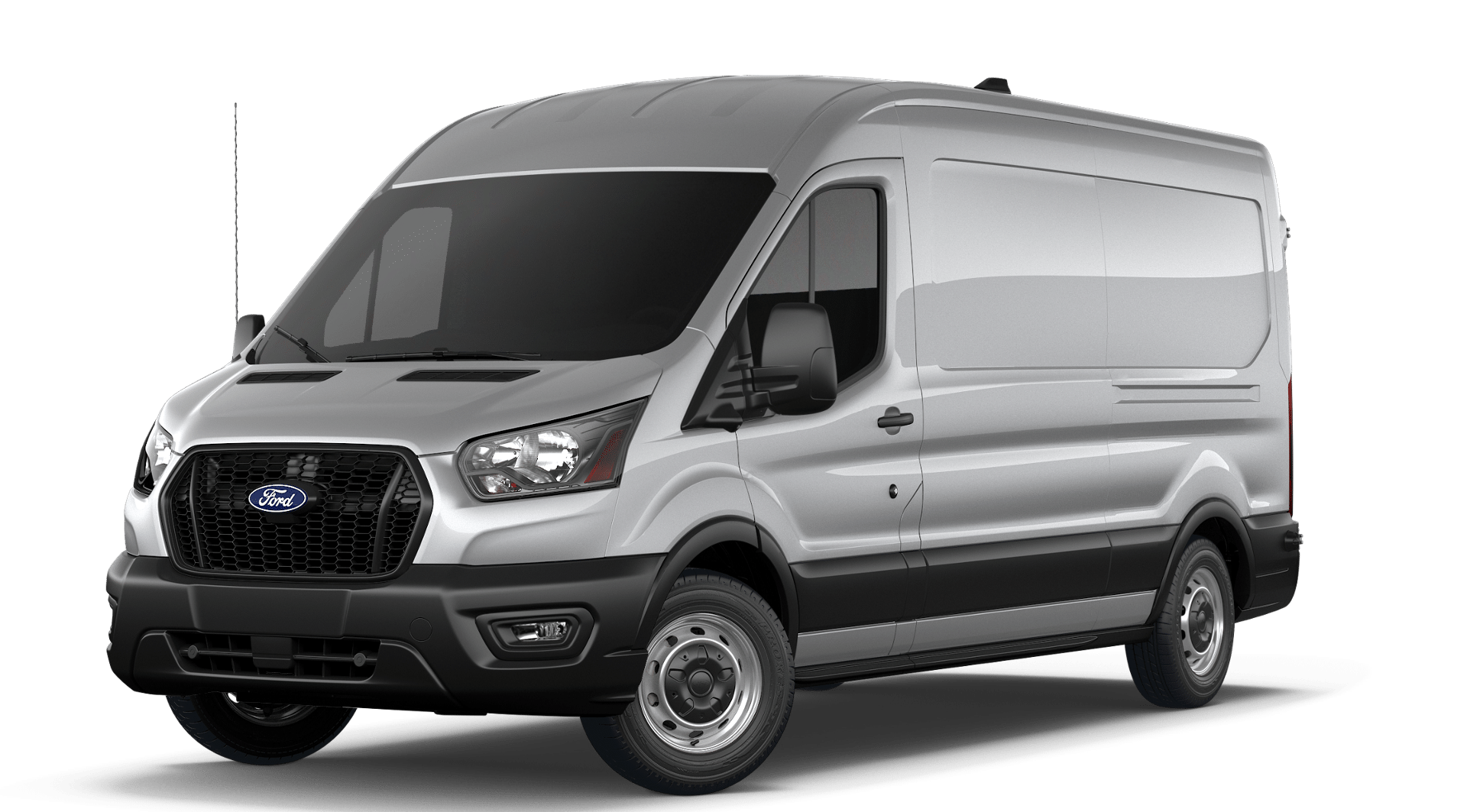 New 2026 Ingot Silver Metallic Ford Cargo Van image 1