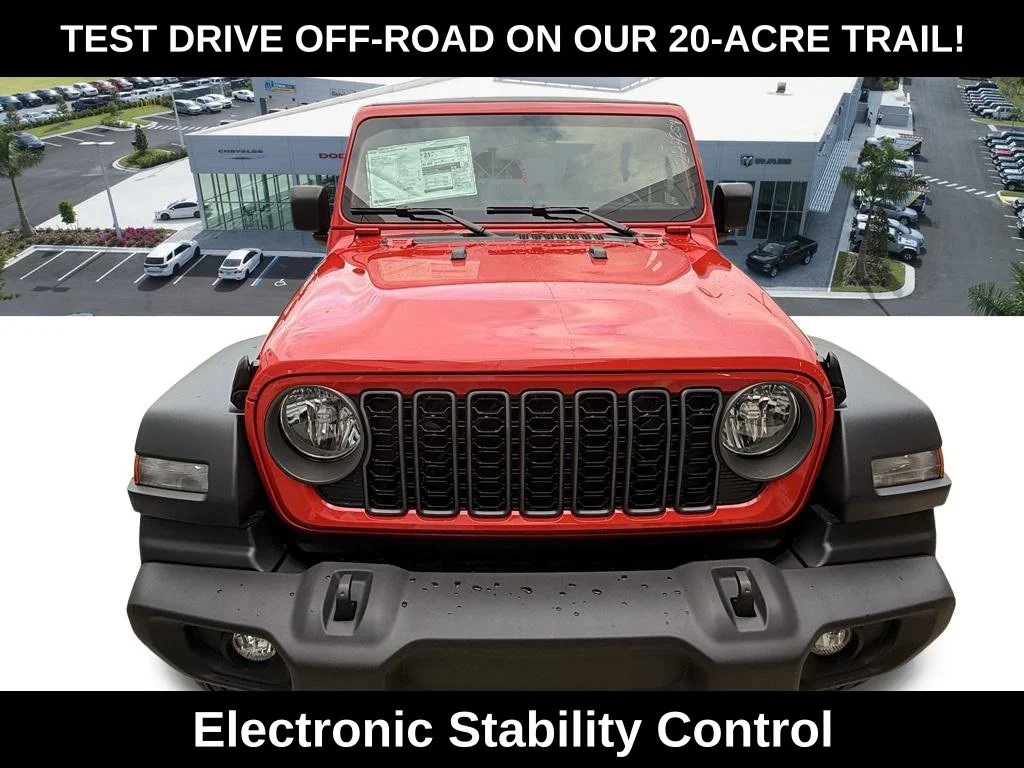 New 2026 Firecracker Red Clear-Coat Exterior Paint Jeep Sport image 9