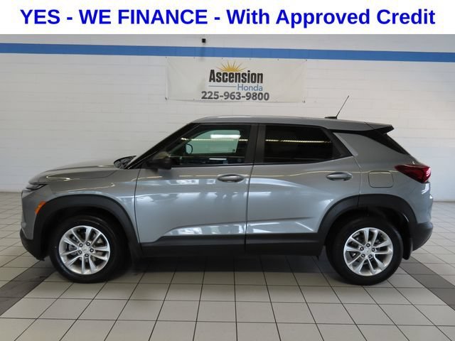 Used 2024 Sterling Gray Metallic Chevrolet LS image 3