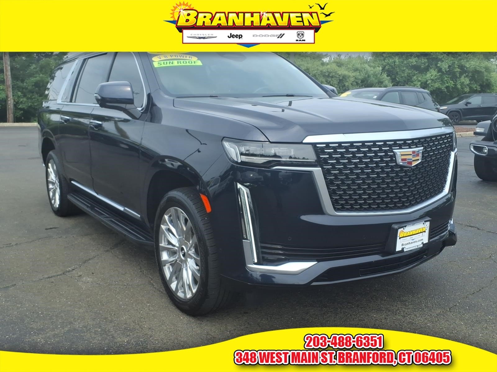 Certified Used 2023 Blue Cadillac Premium image 1
