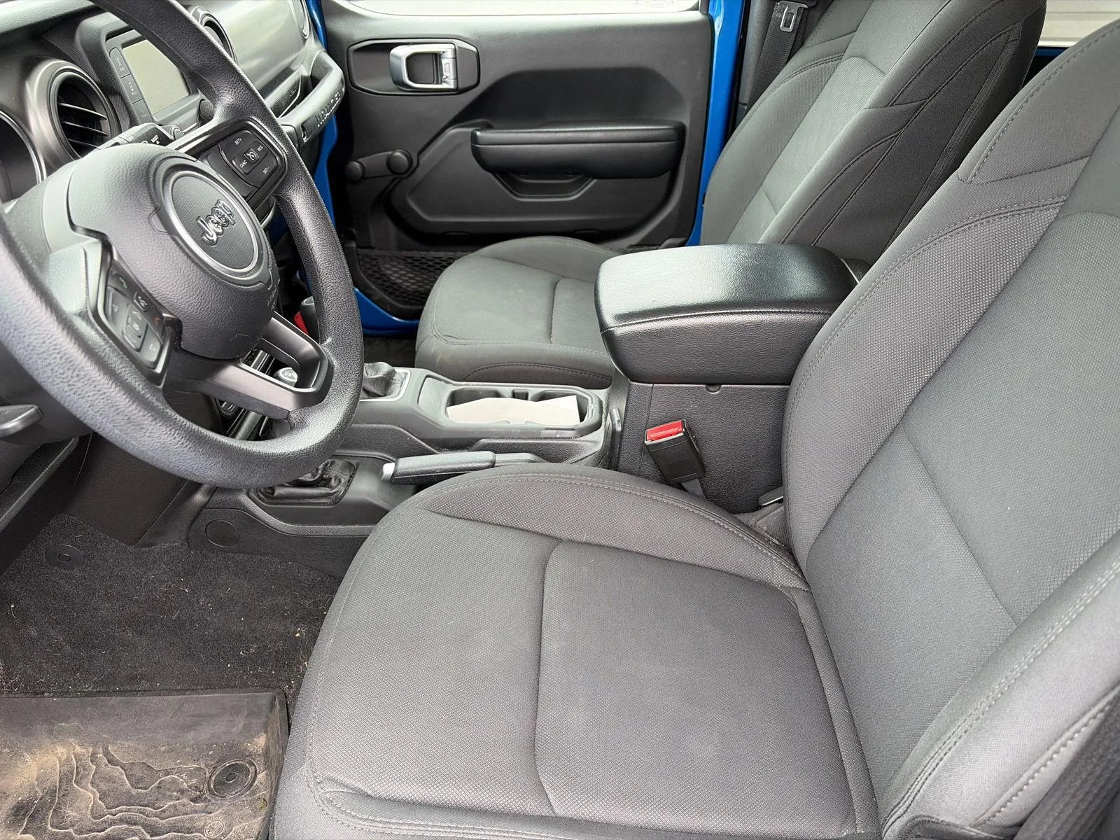 Used 2021 Hydro Blue Pearlcoat Jeep Willys Sport image 8