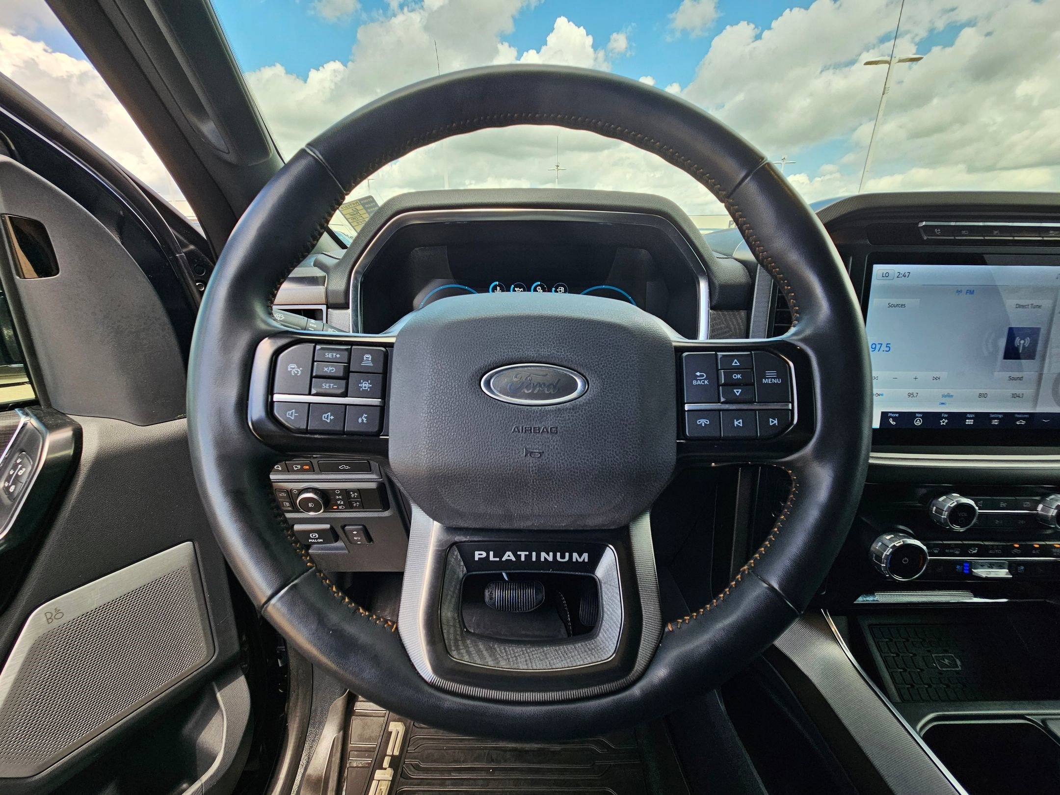 Used 2023 Blue Ford Platinum image 15