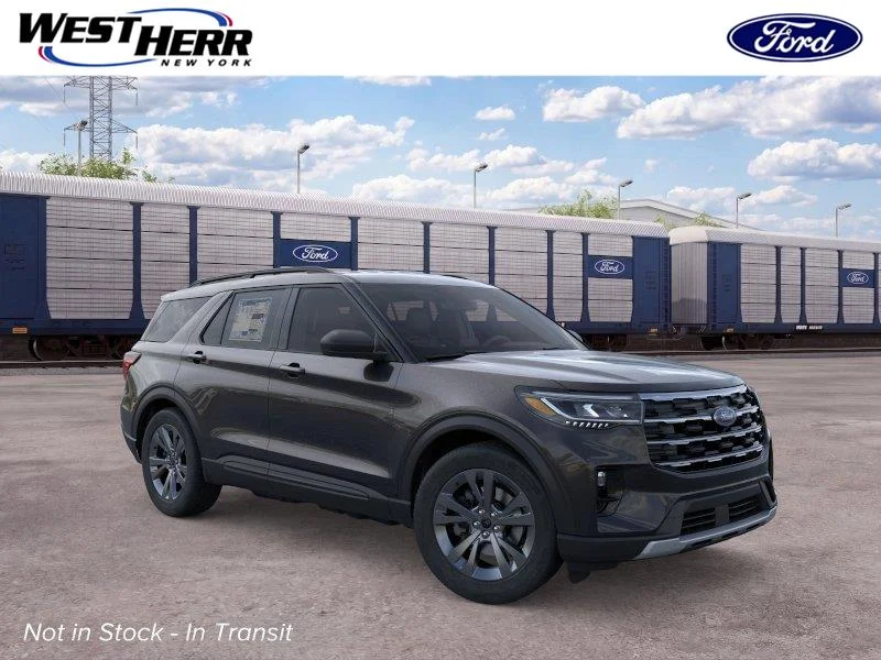 New 2026 Agate Black Metallic Ford Active image 1