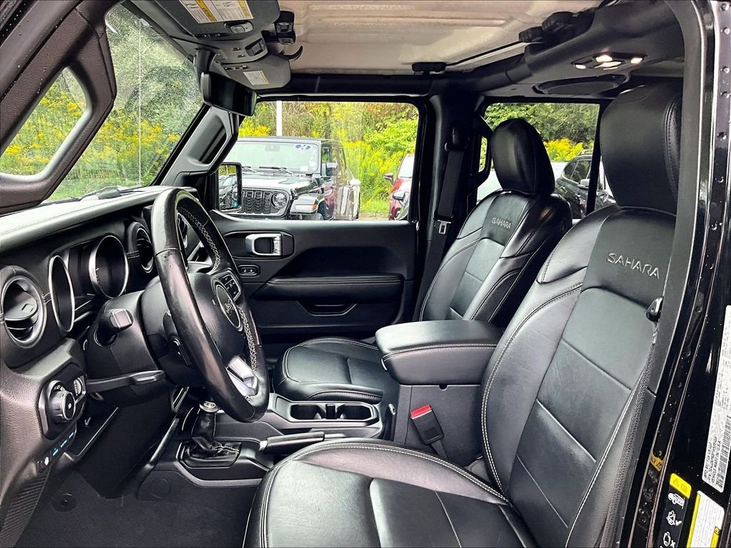 Used 2023 Black Jeep Sahara 4xe image 4