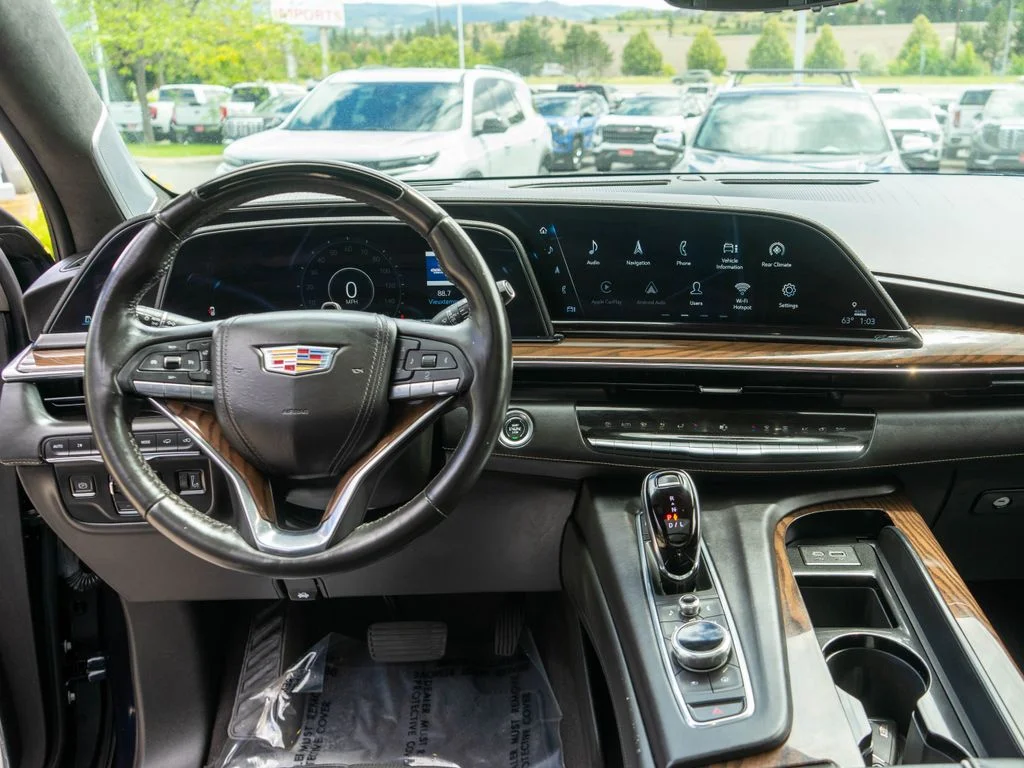 Used 2024 Blue Cadillac Premium Luxury Platinum image 18