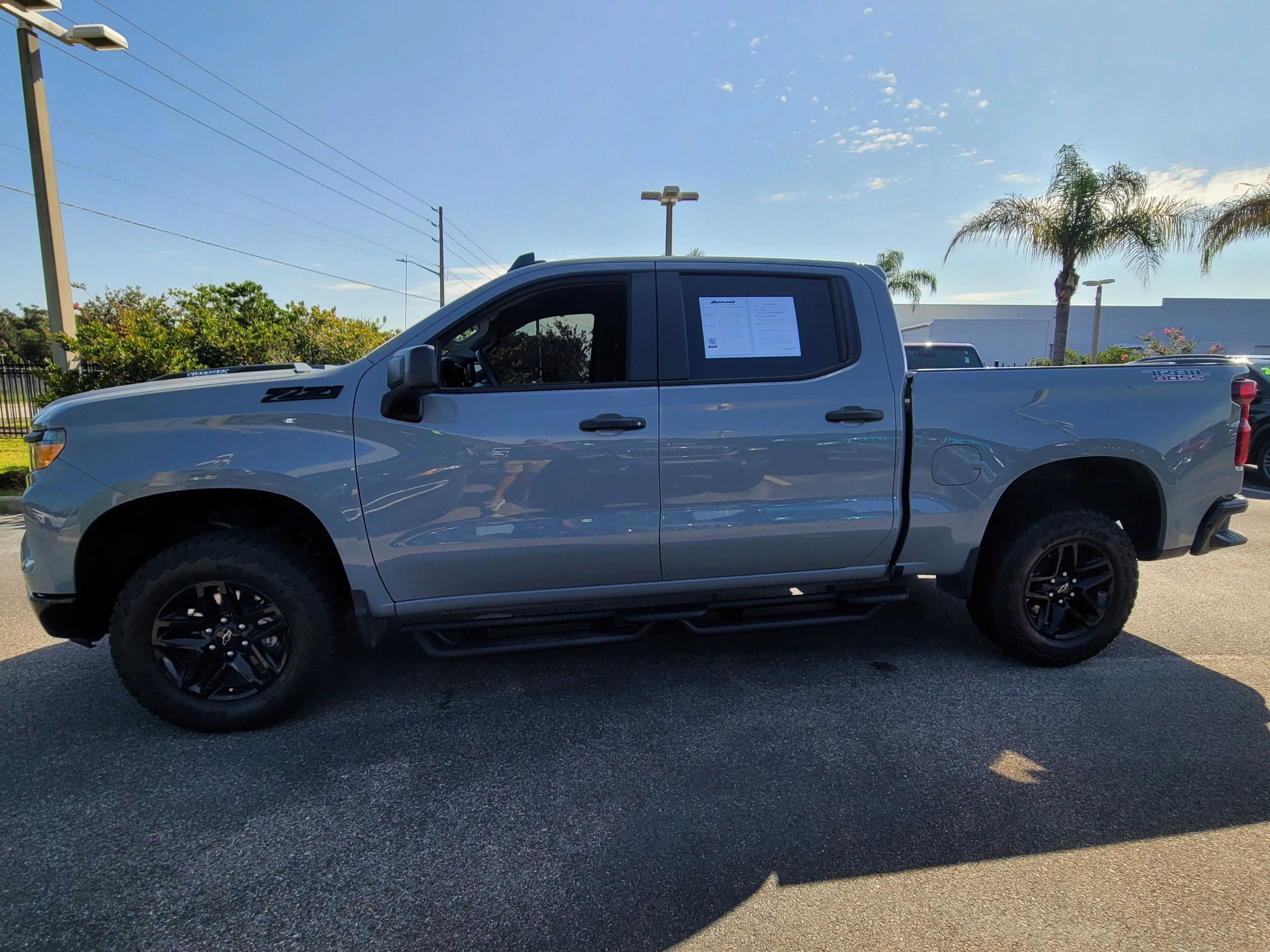 Used 2025 Slate Gray Metallic Chevrolet Custom Trail Boss image 7