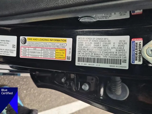 Certified Used 2024 Black Honda EX image 38