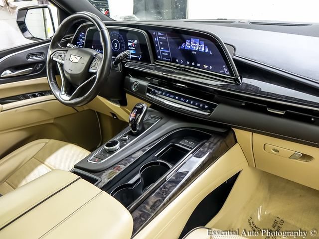 Certified Used 2022 Crystal White Tricoat Cadillac Premium Luxury image 31