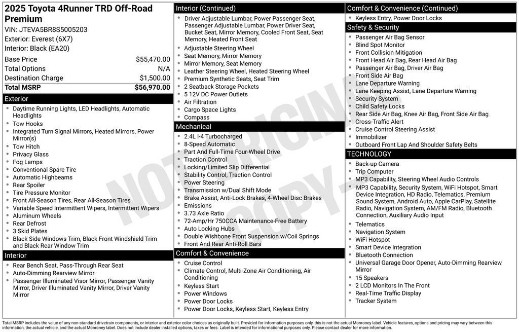 Used 2025  Toyota TRD Off-Road Premium image 28