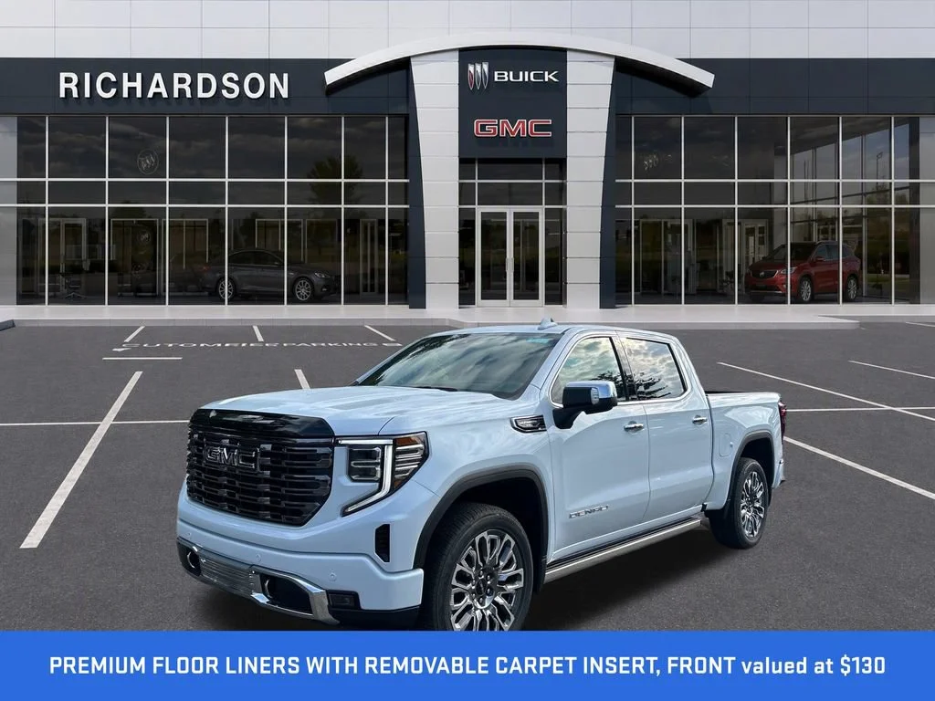 New 2026 Glacier White Tricoat GMC Denali Ultimate image 3