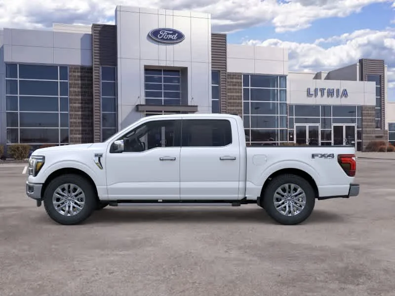 New 2026 Star White Metallic Tri-Coat Ford Lariat® image 3