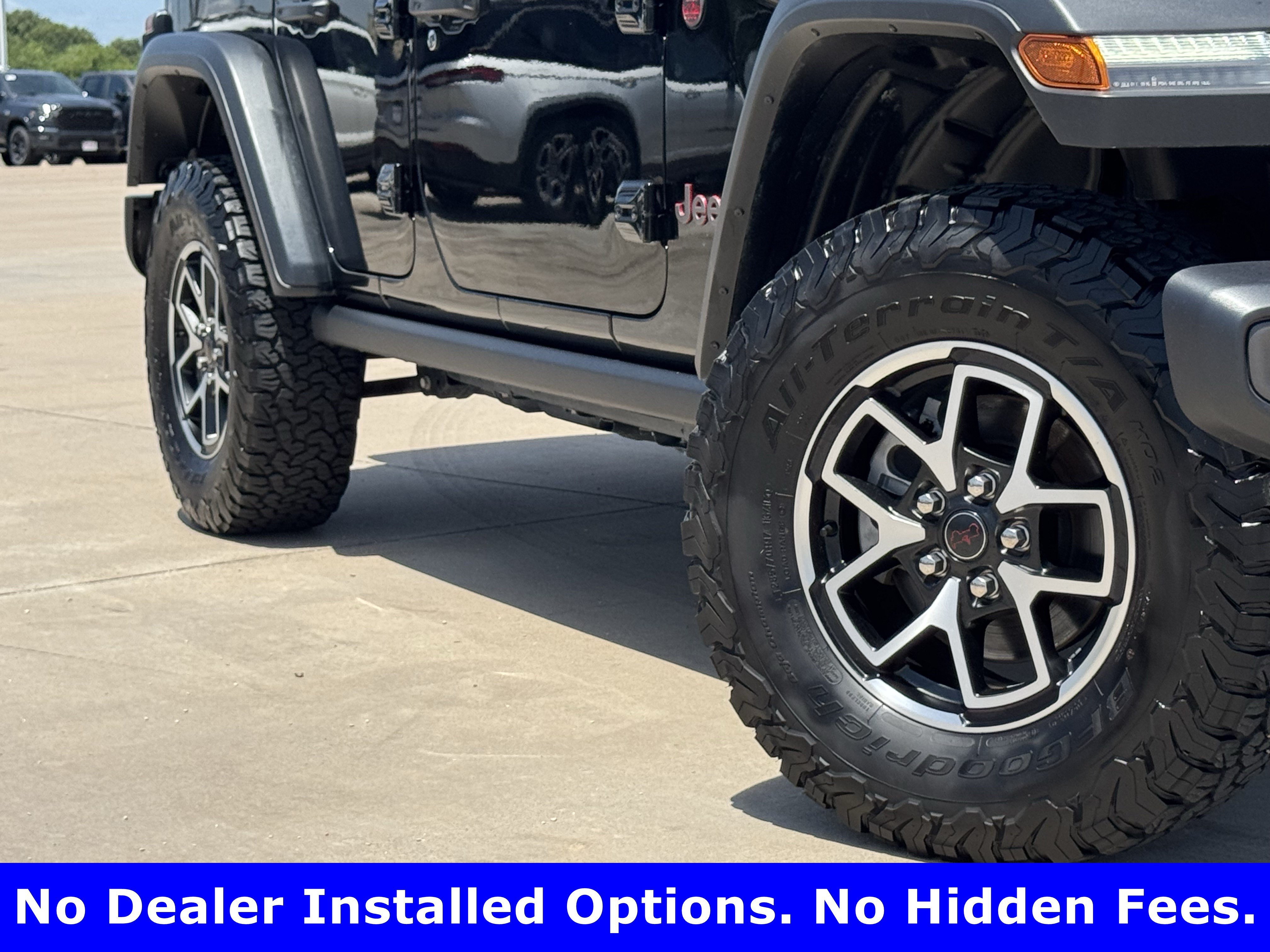Used 2026 Black Clearcoat Jeep Rubicon image 3