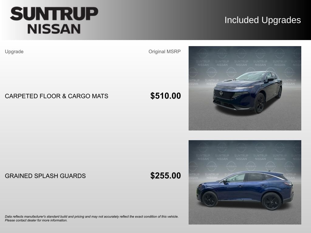 Used 2025 Blue Nissan SV image 2