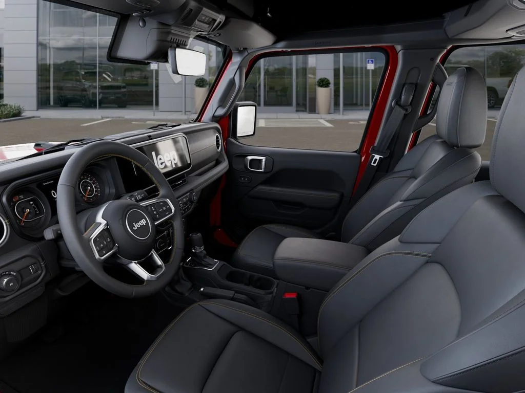 New 2026 Firecracker Red Clear-Coat Exterior Paint Jeep Sahara image 23