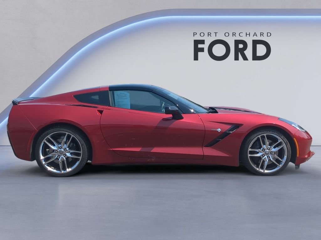 Used 2015 Crystal Red Tintcoat Chevrolet Stingray Z51 image 8