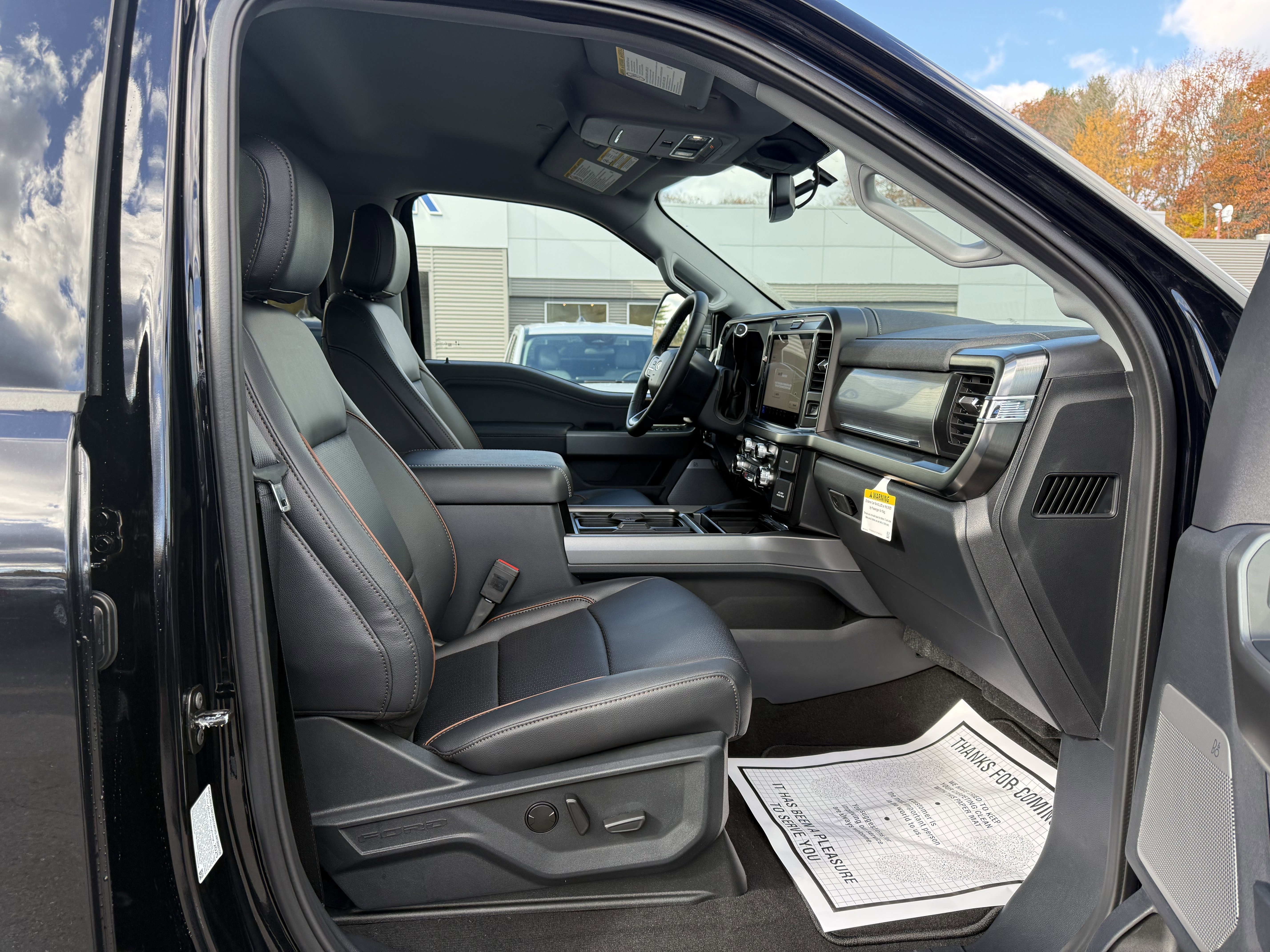 New 2026 Agate Black Metallic Ford LARIAT image 3