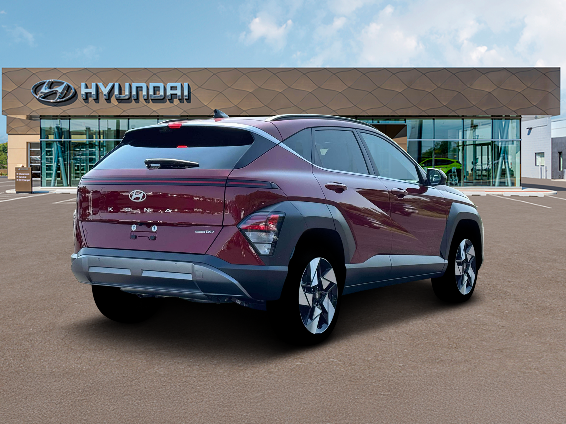 New 2026 Red Hyundai Limited AWD image 7