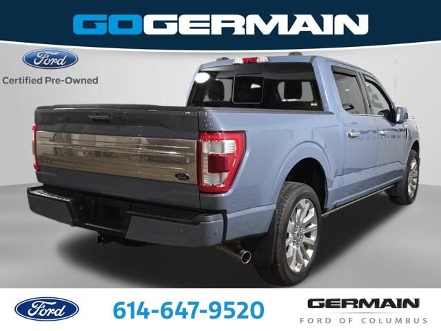 Certified Used 2023 Azure Gray Metallic Ford Limited image 7