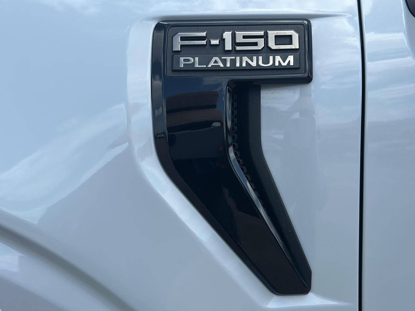 Used 2025 Space White Ford Platinum image 37