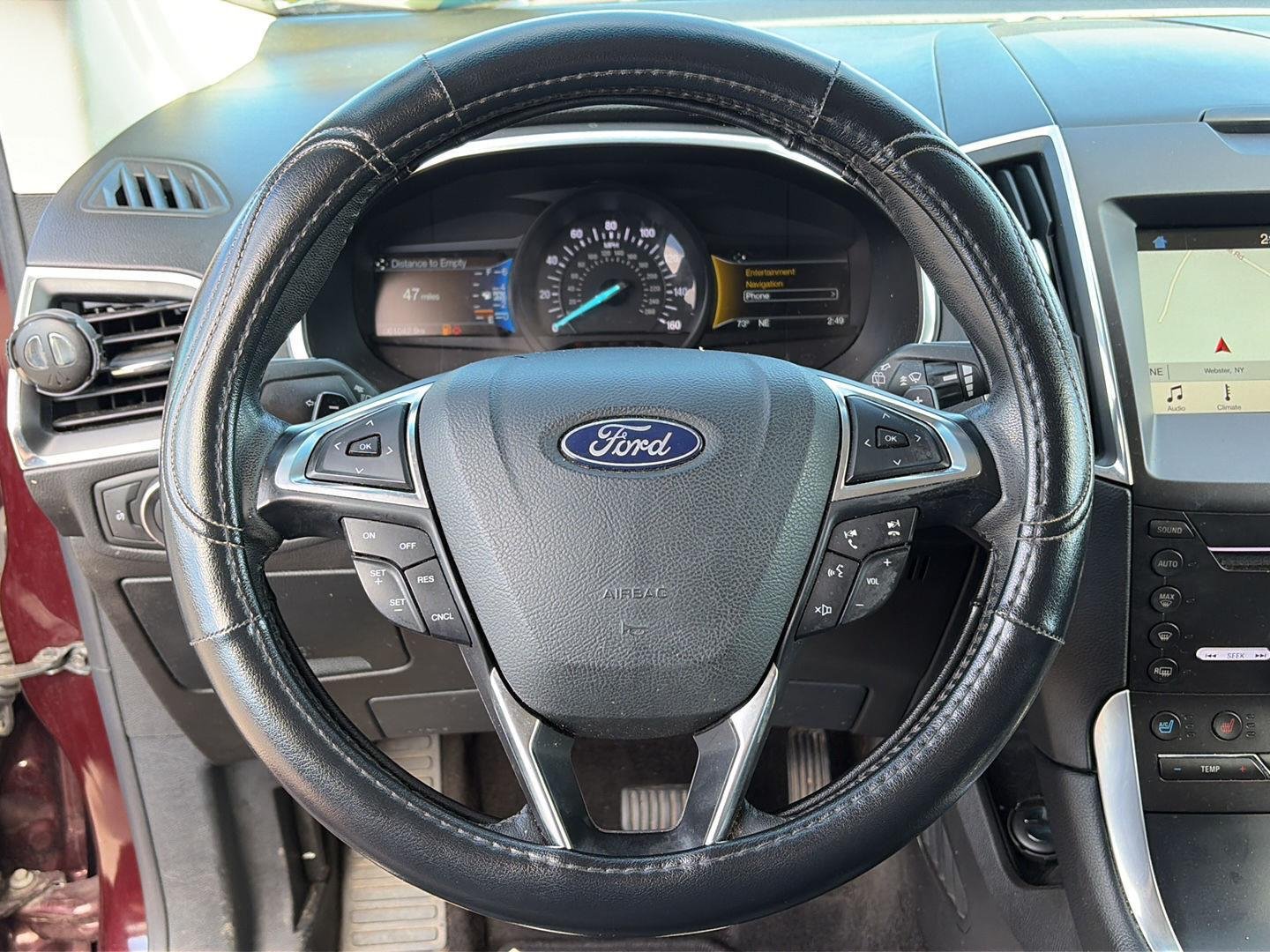 Used 2018 Burgundy Velvet Metallic Tinted Clearcoat Ford Titanium image 5