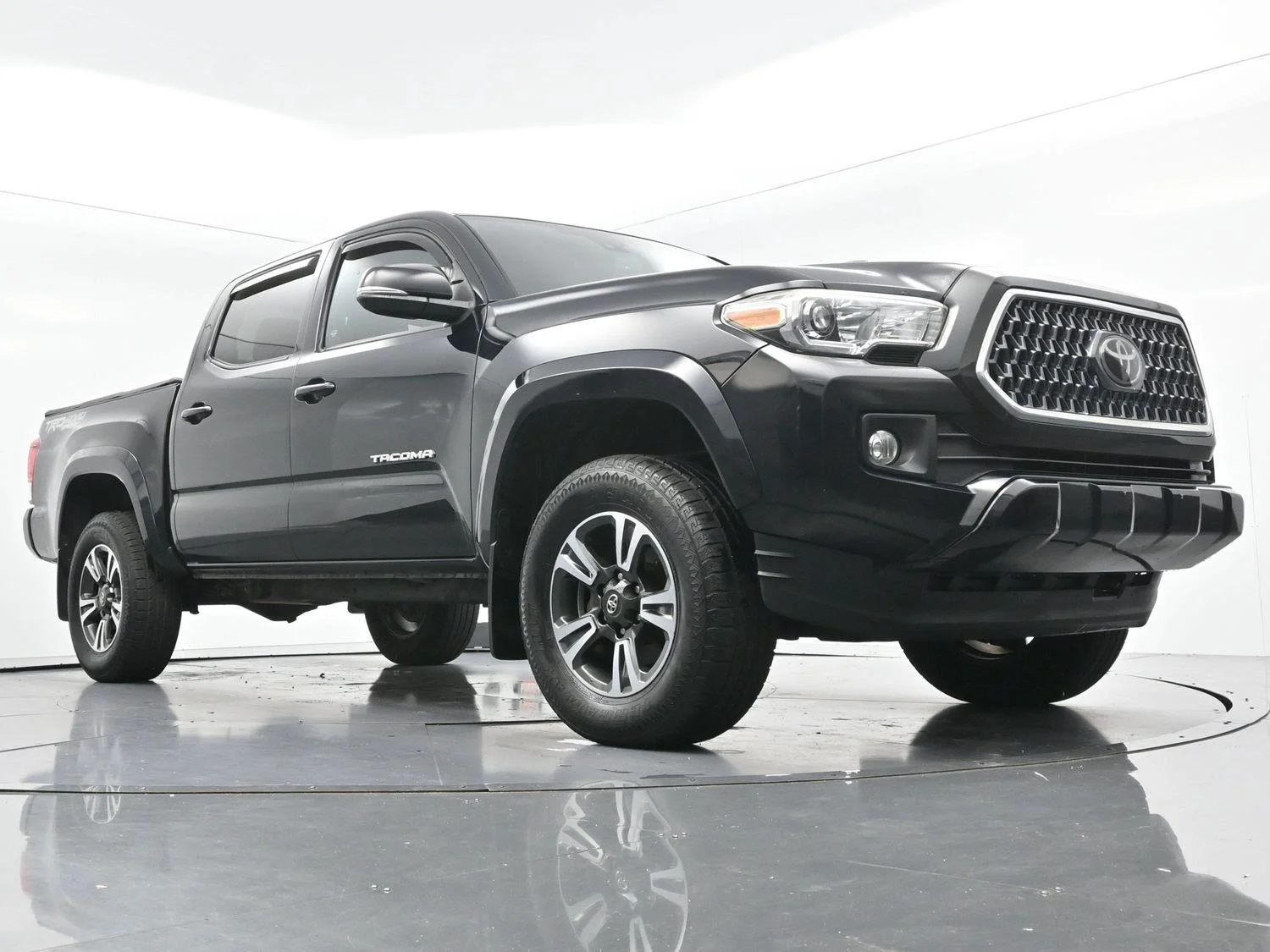 Used 2019 Midnight Black Metallic Toyota TRD Sport image 41