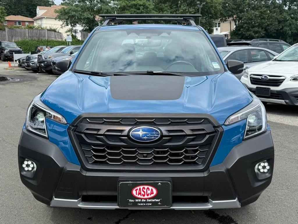 Used 2023 Geyser Blue Subaru Wilderness image 3