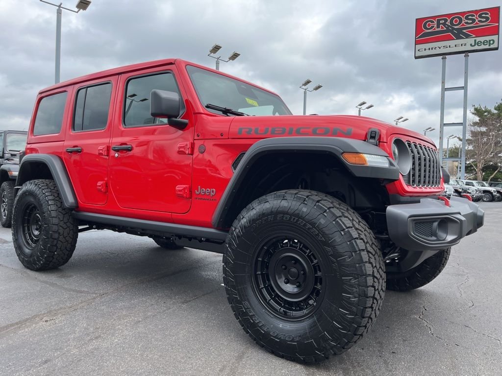 New 2026 Firecracker Red Clear-Coat Exterior Paint Jeep Rubicon image 55