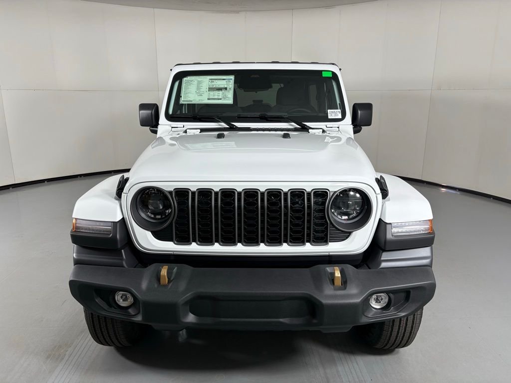 New 2026 Bright White Clear-Coat Exterior Paint Jeep Sport image 3