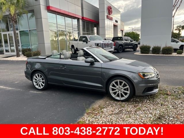 Used 2015 Audi A3 Cabriolet Premium Plus with VIN WAU3FLFFXF1034553 for sale in Lugoff, SC