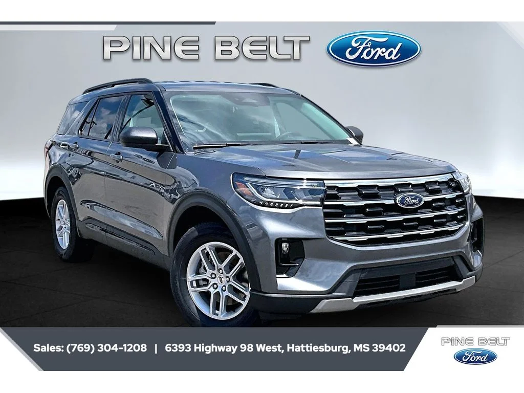New 2026 Carbonized Gray Metallic Ford Active image 1